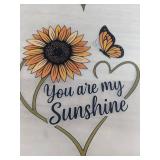 18 Hot Transfer Stickers You Are My Sunshine Iron-On Decals 5.75" x 6.75" - Brand New