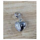 KunBead Daughter Heart Dangle Charm - Brand New