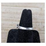 Princess with Blue Stone and Knight Adjustable Silver Color Rings - Brand New