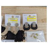 Fashion Jewelry Pierced Earrings, 15 Total Pairs - Brand New