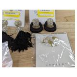 Fashion Jewelry Pierced Earrings, 15 Total Pairs - Brand New