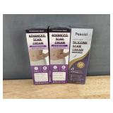 Peacci Silicone Scar Cream and Professional Grade Advanced Scar Cream, 2 Total - Brand New
