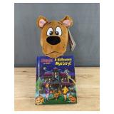Scooby-Doo Plush With a Halloween Mystery Book - Brand New