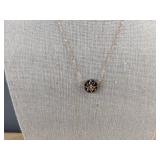 Reversible 925 Sterling Silver Necklace 15" Plus Extender - Brand New