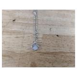 Silver-Tone Lady Bug 19" Necklace - Brand New