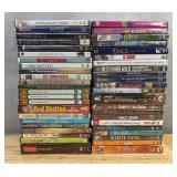 40+ Brand New DVD Movie Collection - Love Potion #9, White Fang, Lorax, Charmed, Grim, La Bamba, Benchwarmers, Get Him to the Greek *C
