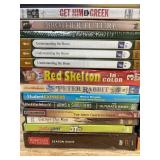 40+ Brand New DVD Movie Collection - Love Potion #9, White Fang, Lorax, Charmed, Grim, La Bamba, Benchwarmers, Get Him to the Greek *C