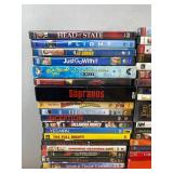 160 DVD Movie Collection - Sopranos, Flight, Walking Tall, Running Scared, Lord of the Rings, Yes Man, Talladega Nights, Titanic, Davinci Code, Get Smart, Man on Fire, Ice Age *C