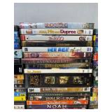 160 DVD Movie Collection - Sopranos, Flight, Walking Tall, Running Scared, Lord of the Rings, Yes Man, Talladega Nights, Titanic, Davinci Code, Get Smart, Man on Fire, Ice Age *C