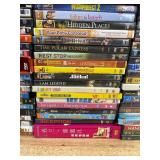 160 DVD Movie Collection - Sopranos, Flight, Walking Tall, Running Scared, Lord of the Rings, Yes Man, Talladega Nights, Titanic, Davinci Code, Get Smart, Man on Fire, Ice Age *C