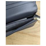 NUOKU Crossbody Bag and Cell Phone RFID Wallet, 2 Straps, Grey - Brand New