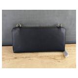 NUOKU Crossbody Bag and Cell Phone RFID Wallet, 2 Straps, Grey - Brand New
