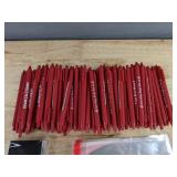 Drug-Free Message Pen Cards, 100 Total - Brand New