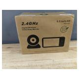 HelloBaby HB6081 2.4GHz Video Baby Monitor 5.5" HD TFT LCD - Brand New