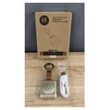 LE SIRCUT PA01 Multifunctional Emergency Personal Alarm With LED Flashlight - Brand New