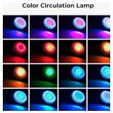 GZKANFUL RGB Underwater Pond Lights, 6 Pack, $52 Retail - Brand New