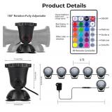 GZKANFUL RGB Underwater Pond Lights, 6 Pack, $52 Retail - Brand New
