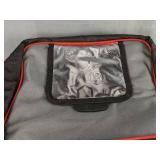 Coleman 24-Hour Cooler Lunch Bag, Grey Black Red - Brand New