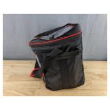 Coleman 24-Hour Cooler Lunch Bag, Grey Black Red - Brand New