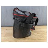 Coleman 24-Hour Cooler Lunch Bag, Grey Black Red - Brand New