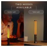 Cordless Rechargeable 9" Table Lamp Warm Amber LED USB-C - Brand New