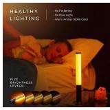 Cordless Rechargeable 9" Table Lamp Warm Amber LED USB-C - Brand New
