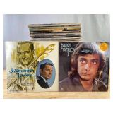 100+ Vintage Vinyl Record Album Collection - Frank Sinatra, Barry Manilow, The Sound of Music, Elton John, KC & The Sunshine Band, John Denver, Saturday Night Fever, Santana, Etc. *C