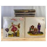 100+ Vintage Vinyl Record Album Collection - Frank Sinatra, Barry Manilow, The Sound of Music, Elton John, KC & The Sunshine Band, John Denver, Saturday Night Fever, Santana, Etc. *C