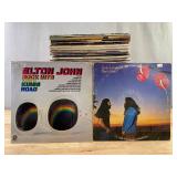 100+ Vintage Vinyl Record Album Collection - Frank Sinatra, Barry Manilow, The Sound of Music, Elton John, KC & The Sunshine Band, John Denver, Saturday Night Fever, Santana, Etc. *C