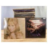 100+ Vintage Vinyl Record Album Collection - Barbra Streisand, Jackson Browne, The Supremes, Dean Martin, Rod Stewart, and More *C