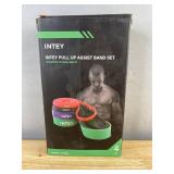 INTEY INTRB01 Pull Up Assist Band Set - 4 Pack - Brand New