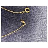 Gold-Tone Necklace & Bracelet *S