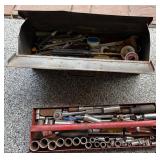 Powr-Kraft Tool Box With Mixed Hand Tools & Sockets *S