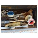 Powr-Kraft Tool Box With Mixed Hand Tools & Sockets *S
