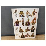 NBA Golden State Warriors Stephen Curry Temporary Tattoos, 8 Sheets - Brand New