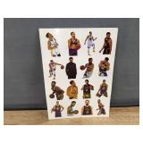 NBA Golden State Warriors Stephen Curry Temporary Tattoos, 8 Sheets - Brand New
