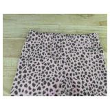 Nike Bell Bottom Pants - Pink Leopard Heart Print, Girls Size 6X - New