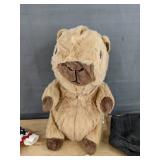 Capybara Plush Toy with Assorted Costumes - Brand New