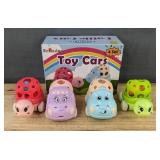 BeAndge Toy Car Rattles, BPA-Free, 4 Pack - Brand New