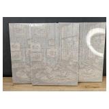 Paint By Numbers Kits, 11.5" x 15.5", 3 Total - Brand New