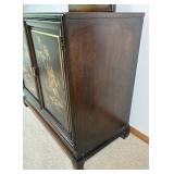 Henry Link Chinoiserie 2 Door Server Cabinet and Mirror