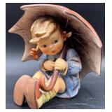 Vintage Goebel Hummel Umbrella Girl #152/B/O with Original Box 1957