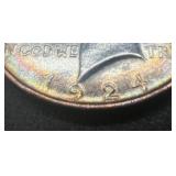 1924 Peace Silver Dollar -Uncirculated - 90% Silver