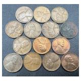 Bundle of 76 Lincoln Wheat Pennies - Assorted Years