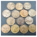 Bundle of 76 Lincoln Wheat Pennies - Assorted Years