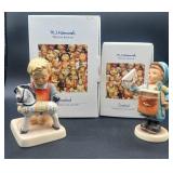 Goebel Hummel Figurine W. Germany- "Postman" and "Horse Trainer"