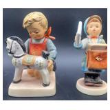Goebel Hummel Figurine W. Germany- "Postman" and "Horse Trainer"