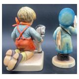 Goebel Hummel Figurine W. Germany- "Postman" and "Horse Trainer"
