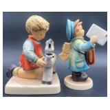 Goebel Hummel Figurine W. Germany- "Postman" and "Horse Trainer"