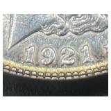 1921 Morgan Silver Dollar - Uncirculated- 90% Silver